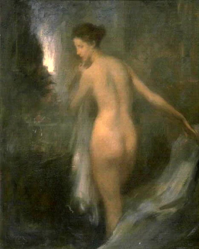 Nudo di schiena - Musée des Beaux, Arts de Bordeaux